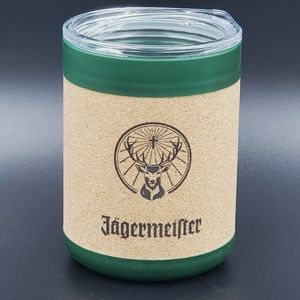 Jagermeister Logo Cork Grip Cup Tumbler NWOT